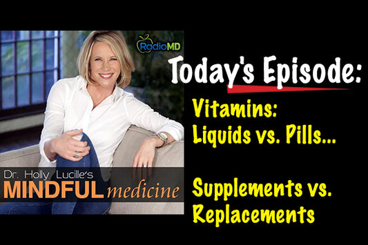 radioMD SEGMENT - Vitamins: Liquids vs. Pills, Supplements vs. Replacements. With Ray Doustdar from BUICED Liquid Vitamins.