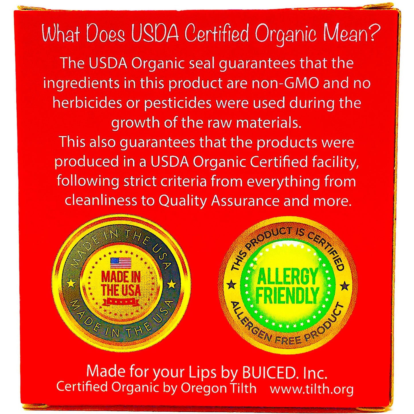 USDA Certified Organic - Cherry 4pack - Buiced Liquid Multivitamin | Gluten Free Vitamins | GMO Free Vitamins | Made in USA Vitamins | Best Multivitamin 