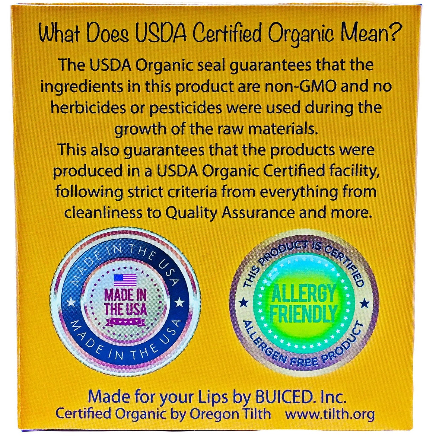 USDA Certified Organic - Citrus 4pack - Buiced Liquid Multivitamin | Gluten Free Vitamins | GMO Free Vitamins | Made in USA Vitamins | Best Multivitamin 