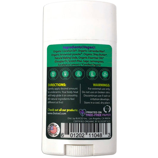 USDA Organic Deodorant | Men's Pine Fur - Buiced Liquid Multivitamin | Gluten Free Vitamins | GMO Free Vitamins | Made in USA Vitamins | Best Multivitamin