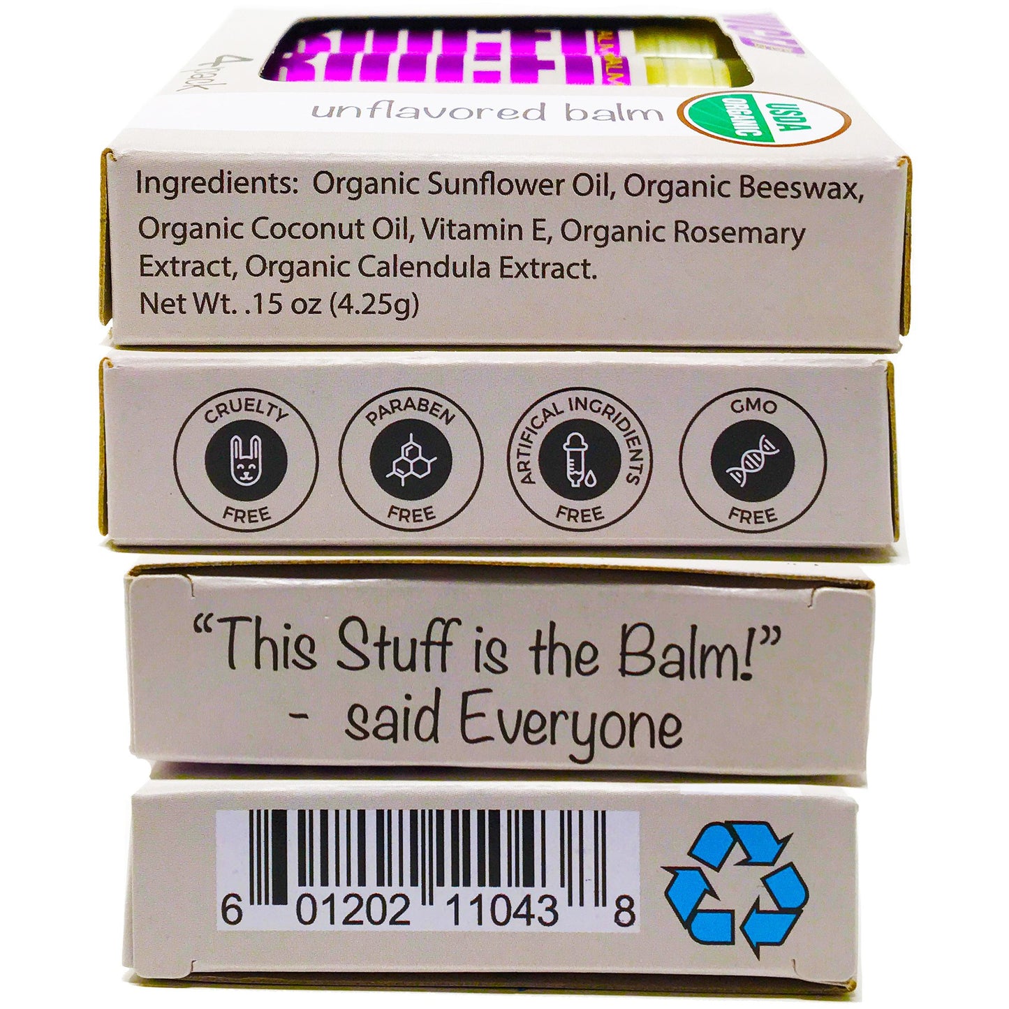 USDA Certified Organic - Unflavored 4pack - Buiced Liquid Multivitamin | Gluten Free Vitamins | GMO Free Vitamins | Made in USA Vitamins | Best Multivitamin