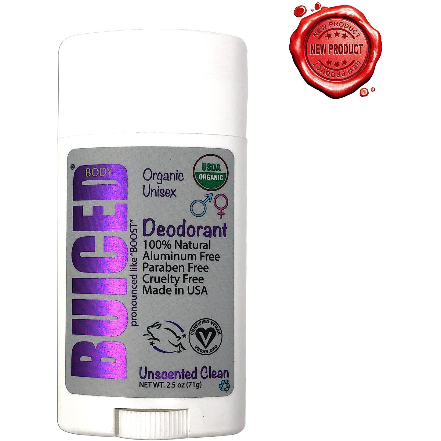 USDA Organic Deodorant | Unisex Unscented - Buiced Liquid Multivitamin | Gluten Free Vitamins | GMO Free Vitamins | Made in USA Vitamins | Best Multivitamin 