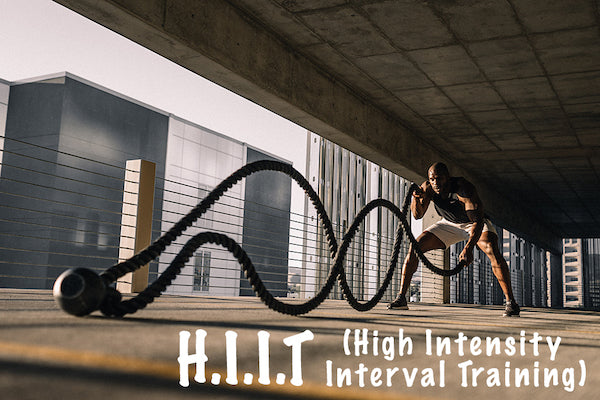 H.I.I.T!  What are the benefits of high-intensity interval training (HIIT) for fat loss and cardiovascular health.