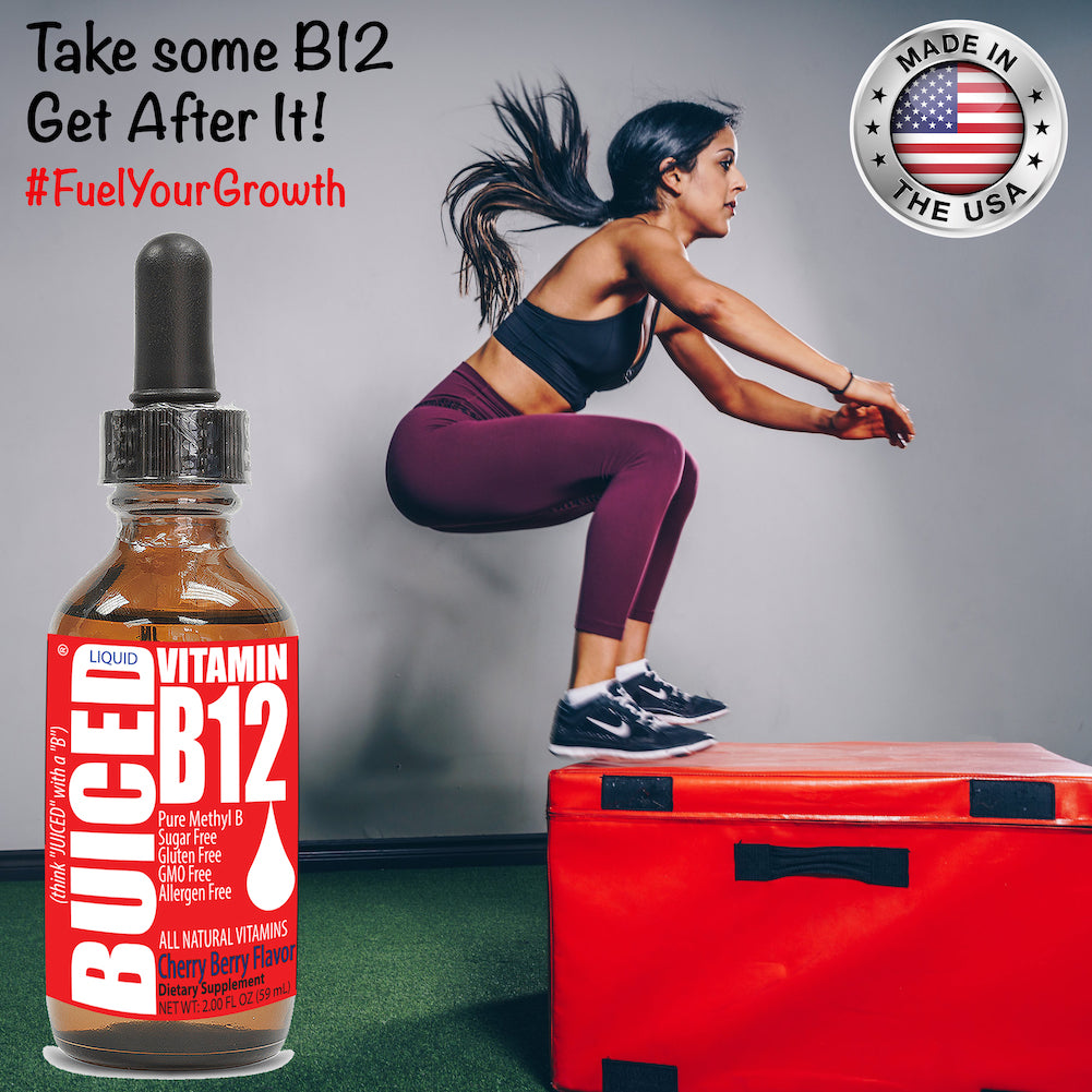 B12 Liquid Drops - 1 Bottle | Methylcobalamin | Vegan | Gluten Free | Allergen Free | Dairy Free | Soy Free | Nut Free | BPA Free | Made in USA