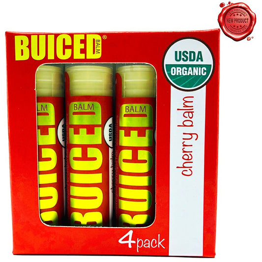 USDA Certified Organic - Cherry 4pack - Buiced Liquid Multivitamin | Gluten Free Vitamins | GMO Free Vitamins | Made in USA Vitamins | Best Multivitamin 