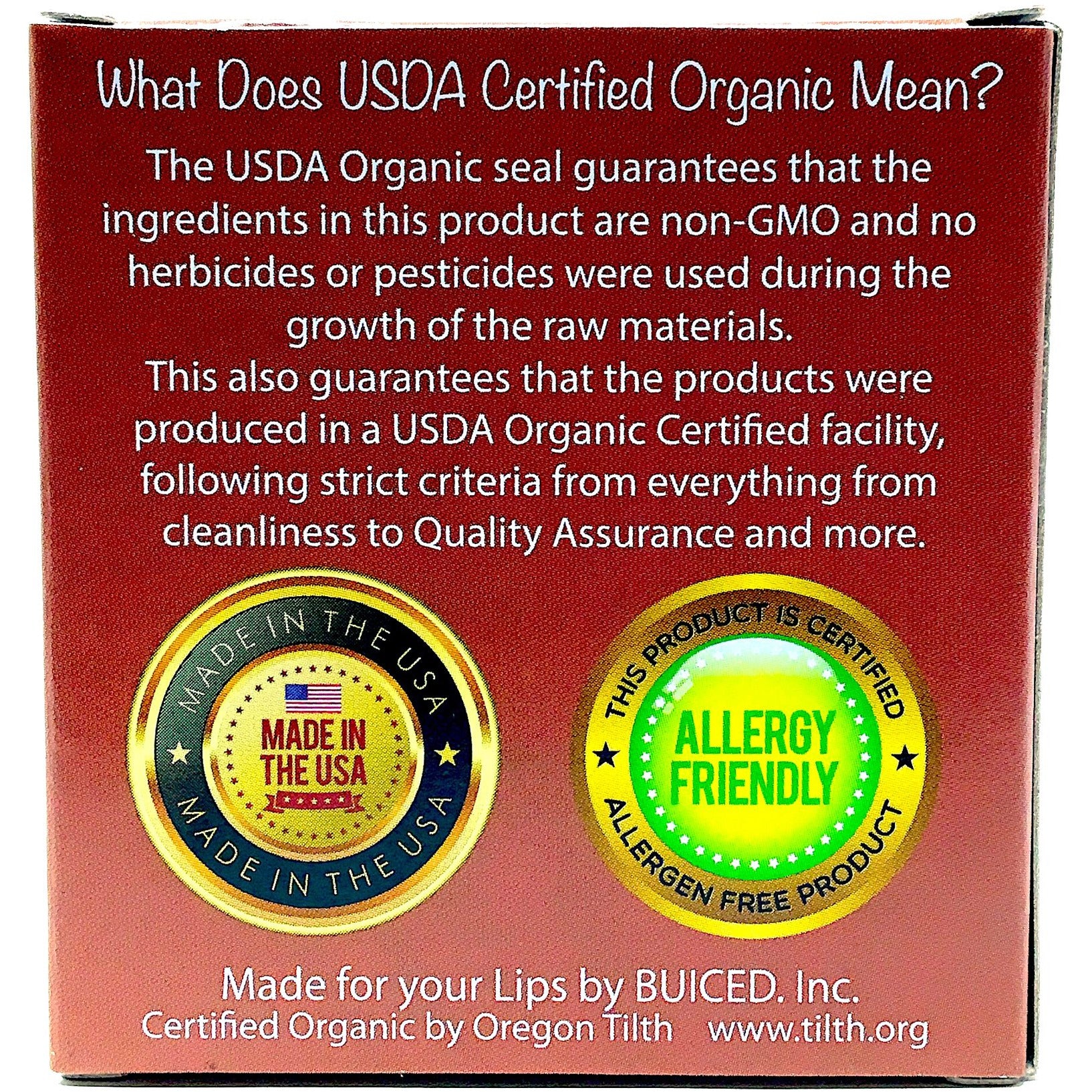 USDA Certified Organic - Coconut 4pack - Buiced Liquid Multivitamin | Gluten Free Vitamins | GMO Free Vitamins | Made in USA Vitamins | Best Multivitamin 