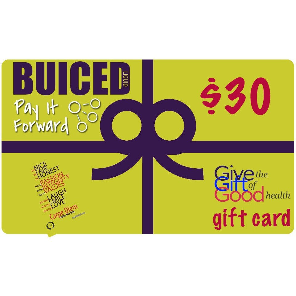 Gift Card - Buiced Liquid Multivitamin | Gluten Free Vitamins | GMO Free Vitamins | Made in USA Vitamins | Best Multivitamin 