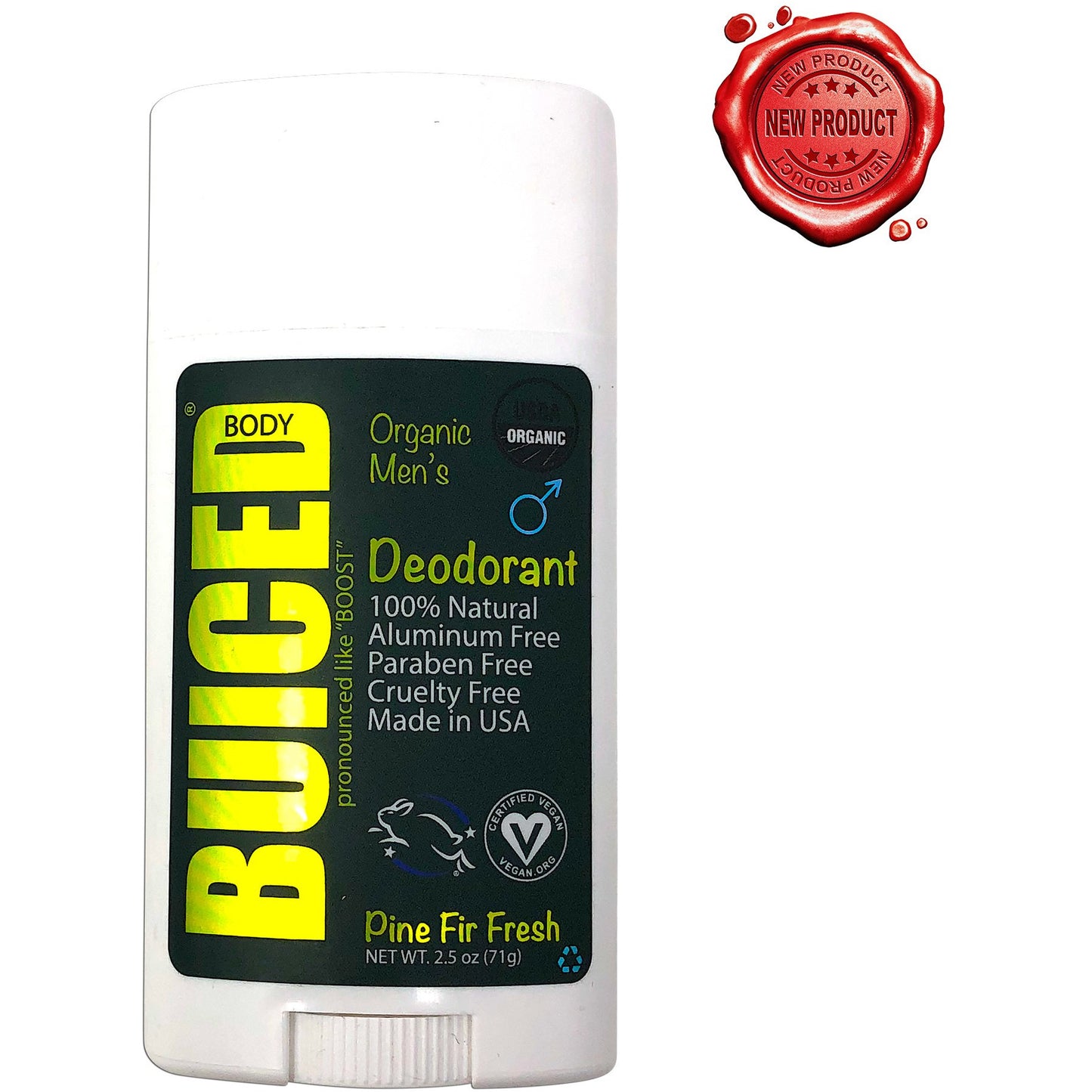 USDA Organic Deodorant | Men's Pine Fur - Buiced Liquid Multivitamin | Gluten Free Vitamins | GMO Free Vitamins | Made in USA Vitamins | Best Multivitamin 