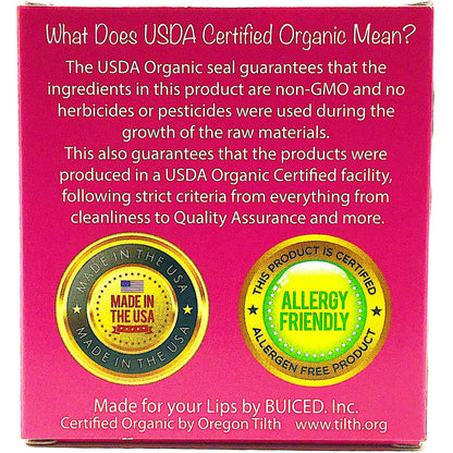 USDA Certified Organic - Raspberry 4pack - Buiced Liquid Multivitamin | Gluten Free Vitamins | GMO Free Vitamins | Made in USA Vitamins | Best Multivitamin 