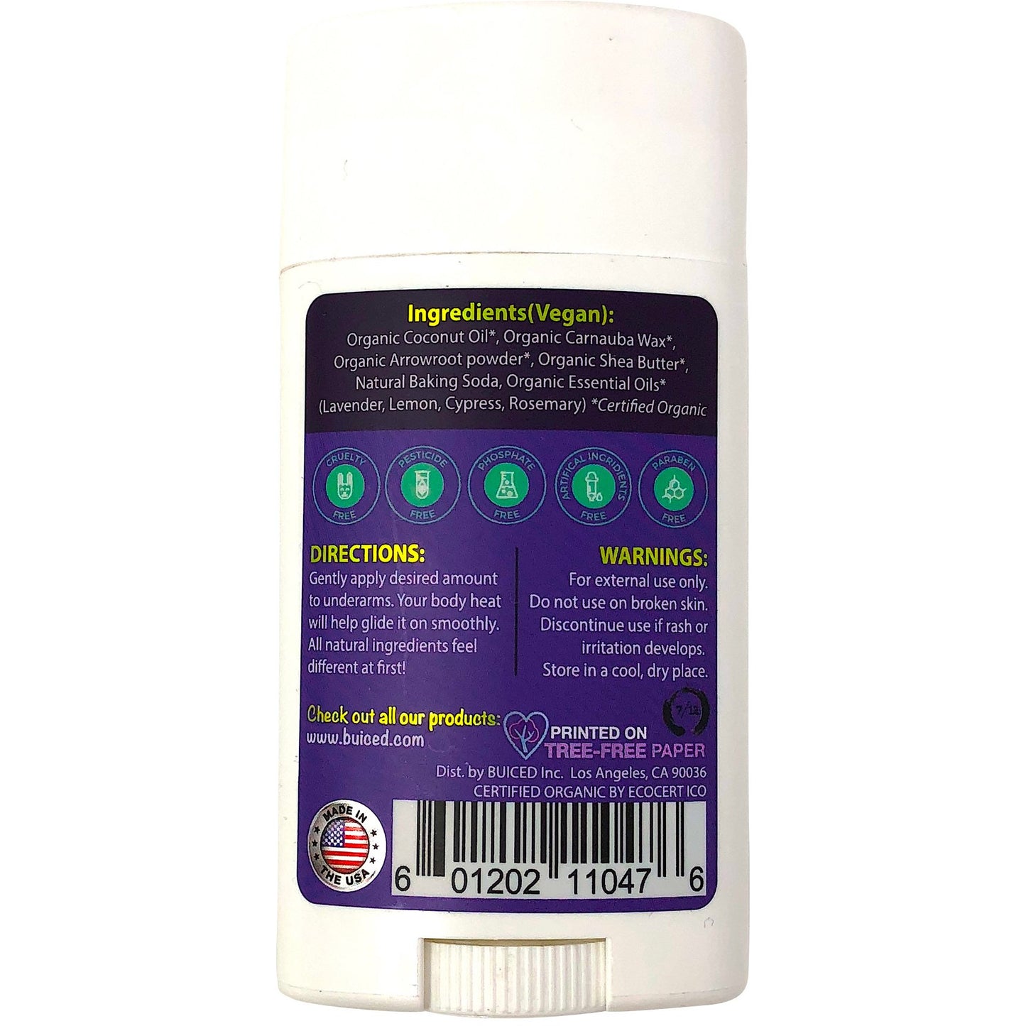 USDA Organic Deodorant | Women's English Lavender - Buiced Liquid Multivitamin | Gluten Free Vitamins | GMO Free Vitamins | Made in USA Vitamins | Best Multivitamin 