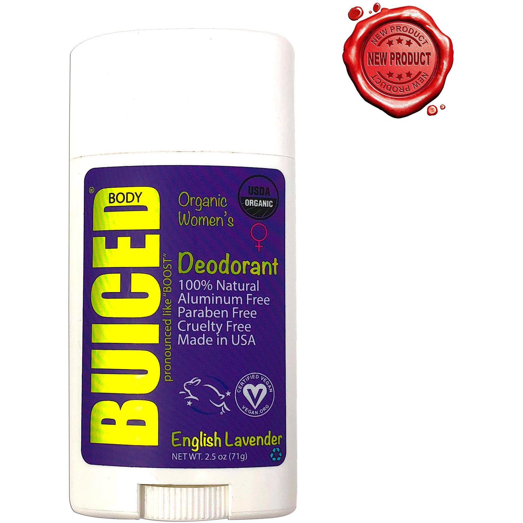 USDA Organic Deodorant | Women's English Lavender - Buiced Liquid Multivitamin | Gluten Free Vitamins | GMO Free Vitamins | Made in USA Vitamins | Best Multivitamin 